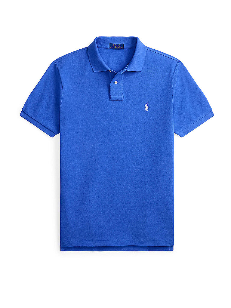 Polo Custom Slim Fit bleu S