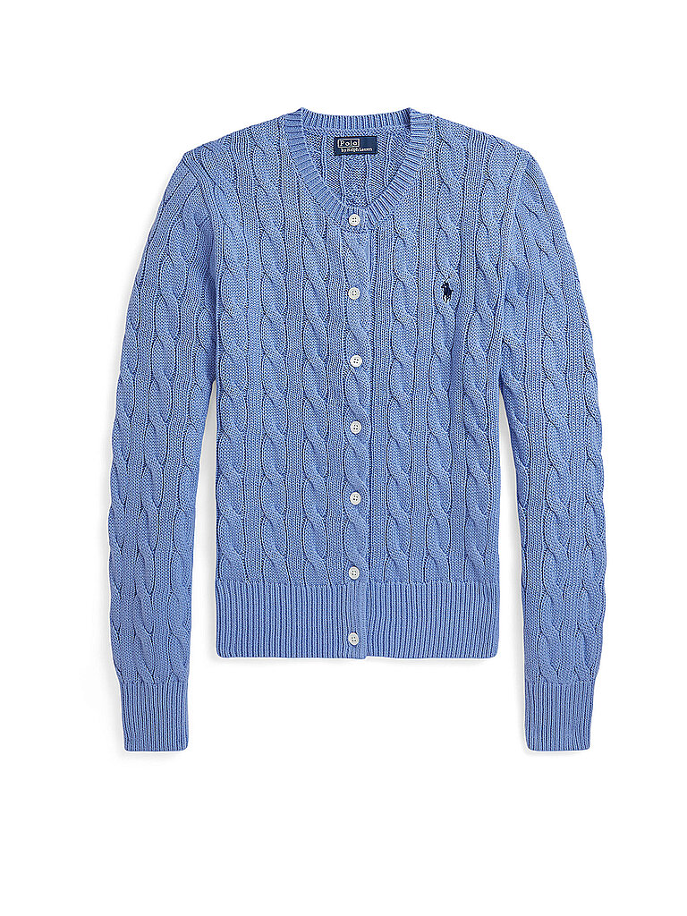 Vêtements Polo Ralph Lauren Cardigan torsadé en coton à col rond pour Accessoires - vue 6