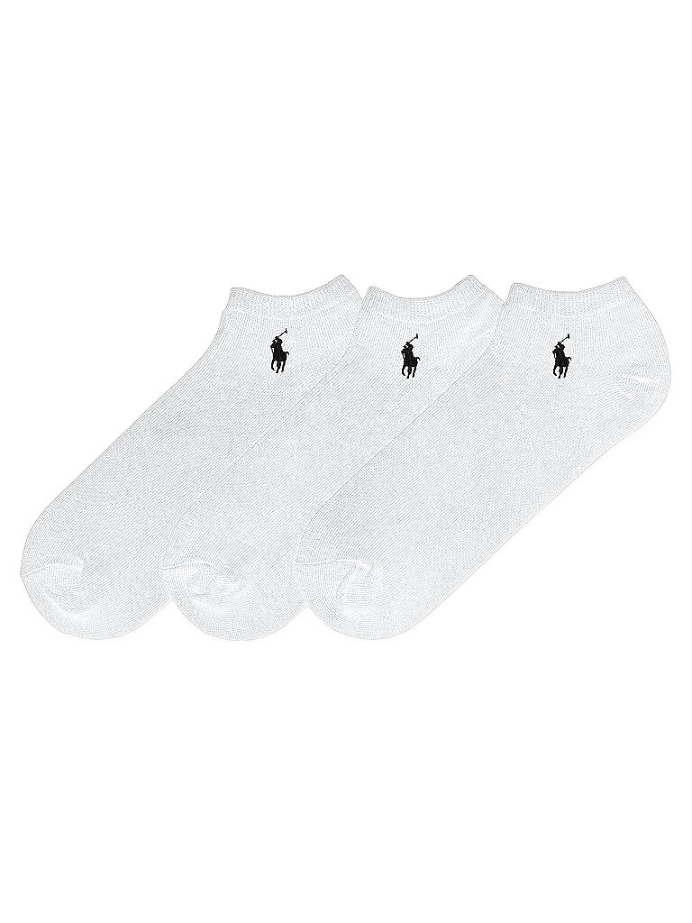 Chaussettes sneaker lot de 3 blanc blanc