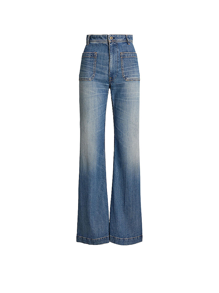 Jeans Flared Fit bleu 29
