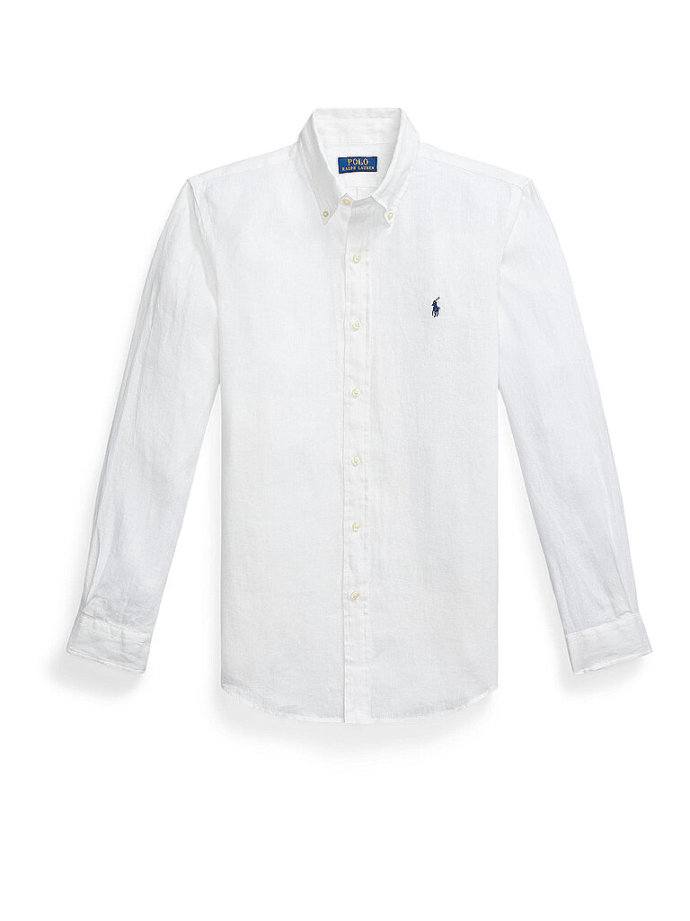 Leinenhemd Custom Fit blanc XL
