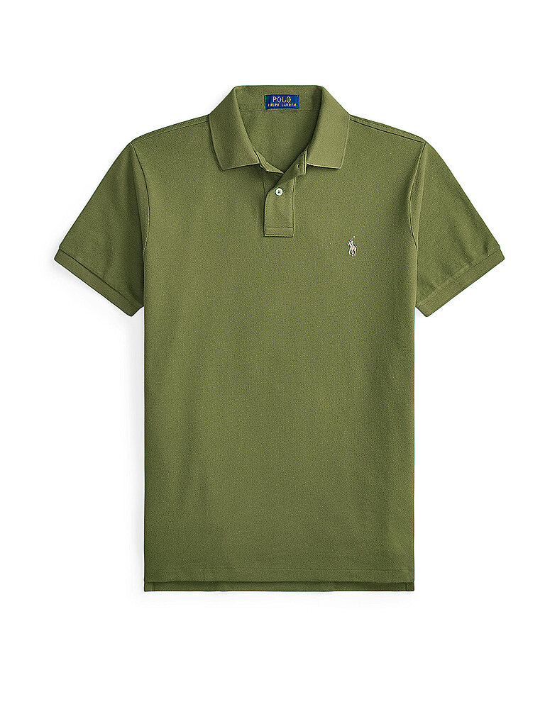 Poloshirt Custom Slim Fit olive L