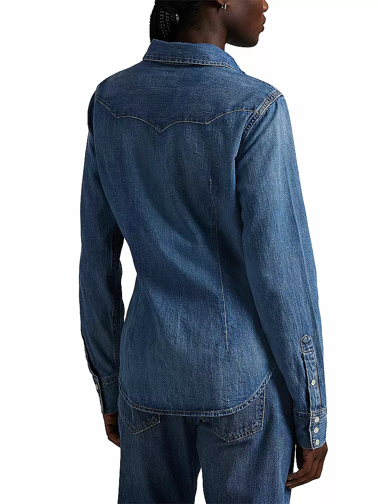 POLO RALPH LAUREN | Blouse en jean | Bleu