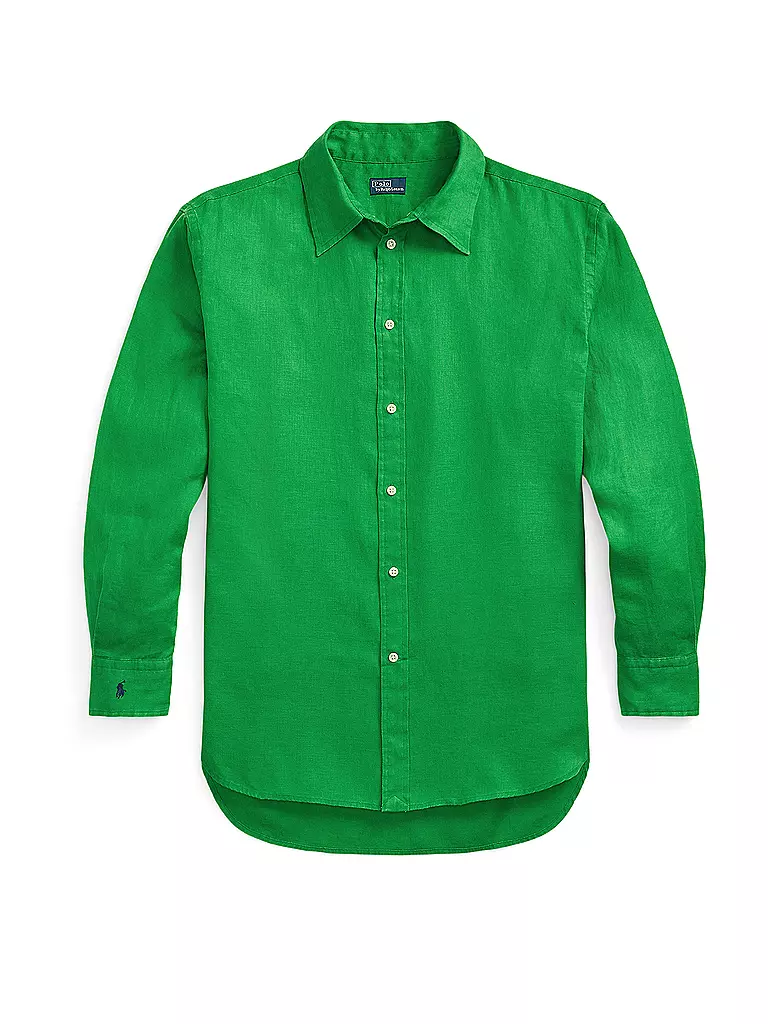 POLO RALPH LAUREN | Blouse en lin | Vert