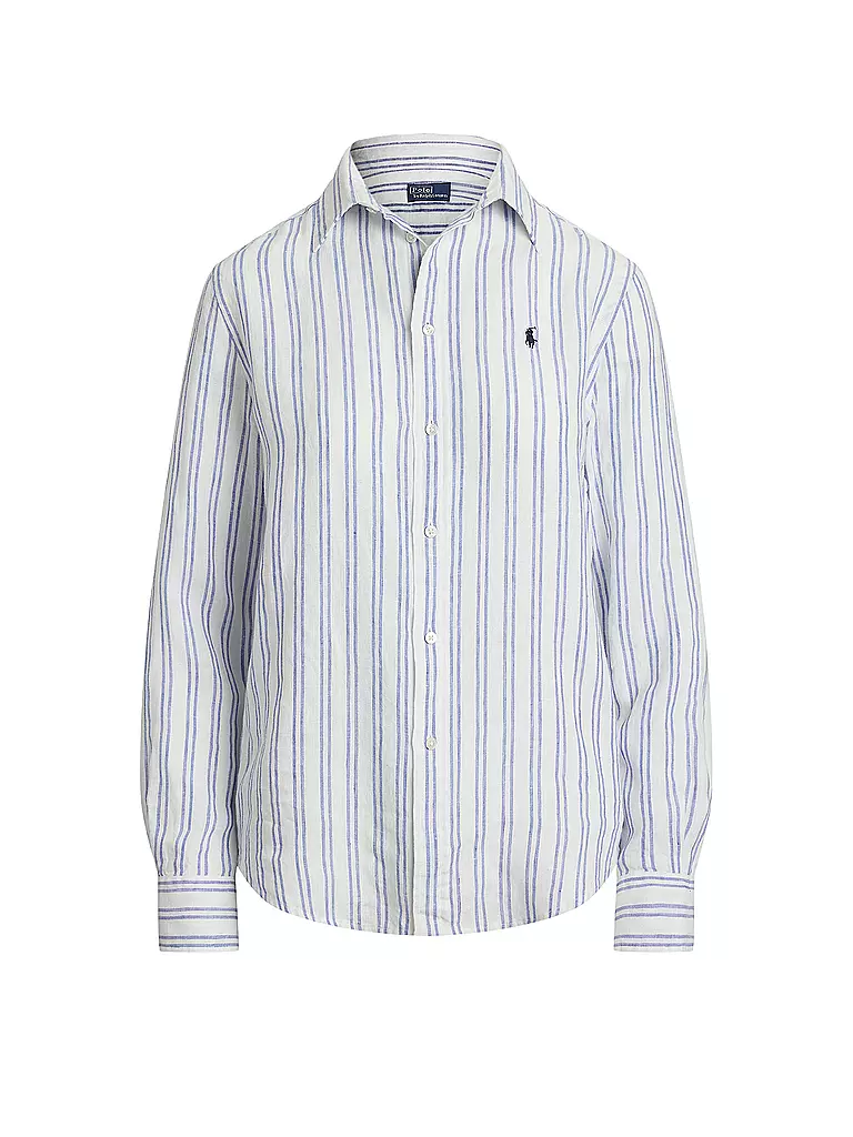 POLO RALPH LAUREN | Blouse en lin | Bleu