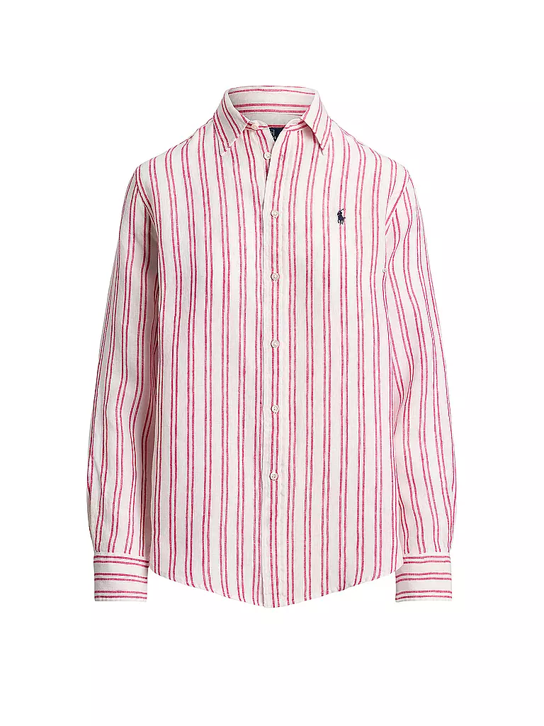 POLO RALPH LAUREN | Blouse en lin | Rouge