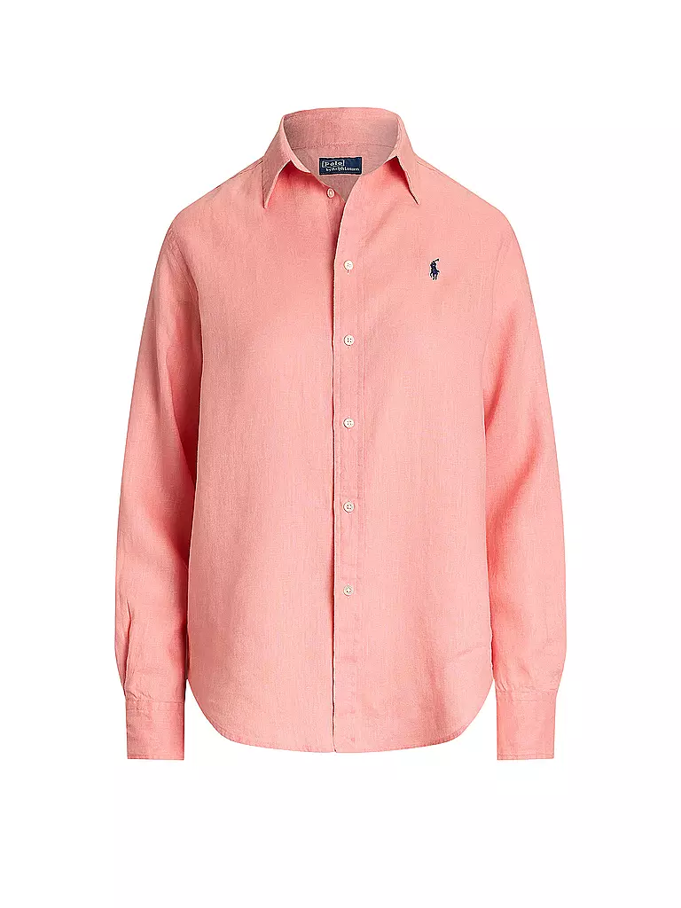 POLO RALPH LAUREN | Blouse en lin | rosa