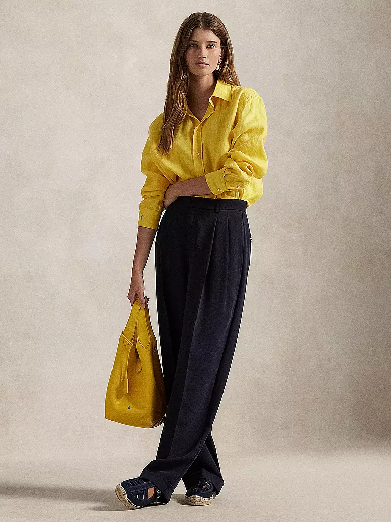 POLO RALPH LAUREN | Blouse en lin | Jaune