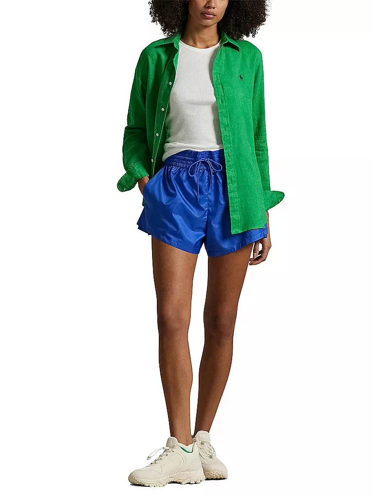POLO RALPH LAUREN | Blouse en lin | Vert