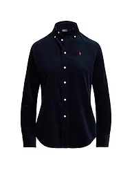 POLO RALPH LAUREN | Blouse en velours côtelé | Bleu foncé