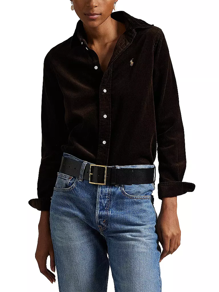POLO RALPH LAUREN | Blouse en velours côtelé | Marron