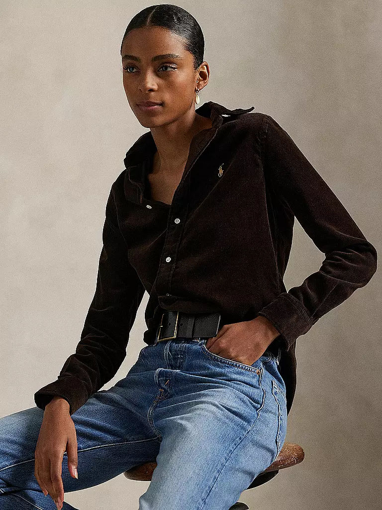 POLO RALPH LAUREN | Blouse en velours côtelé | 