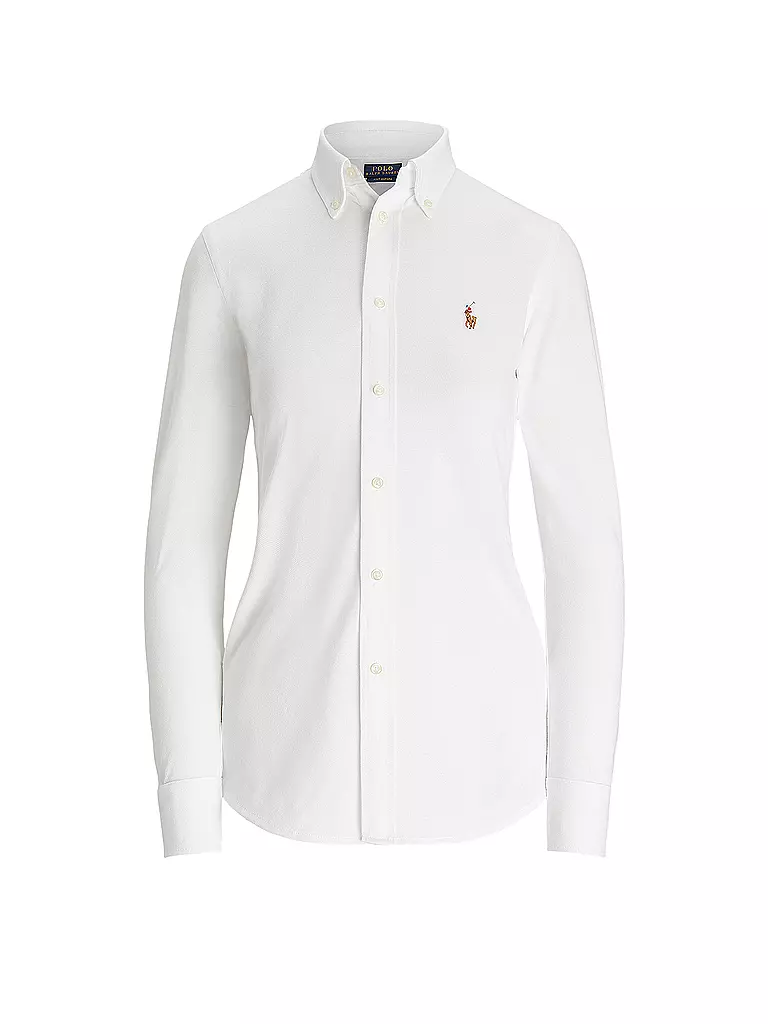 POLO RALPH LAUREN | Blouse Skinny Fit HEIDI | weiss