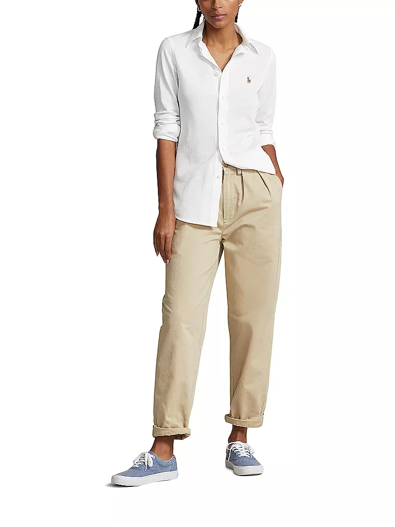 POLO RALPH LAUREN | Blouse Skinny Fit HEIDI | Blanc