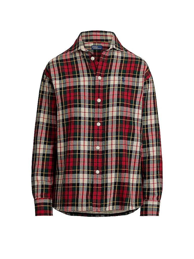 POLO RALPH LAUREN | Bluse | Rouge foncé
