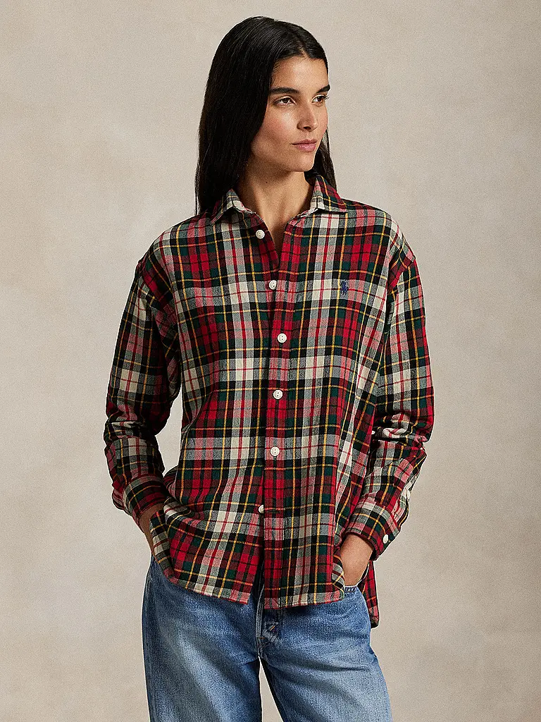 POLO RALPH LAUREN | Bluse | Rouge foncé
