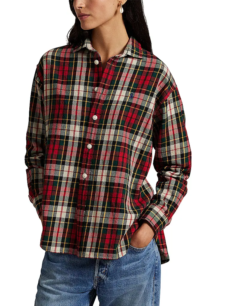 POLO RALPH LAUREN | Bluse | Rouge foncé