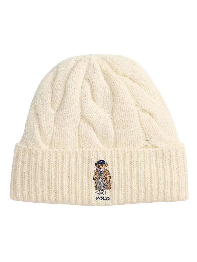 POLO RALPH LAUREN | Bonnet - Tuque | Crème
