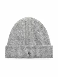 POLO RALPH LAUREN | Bonnet en cachemire | Gris clair