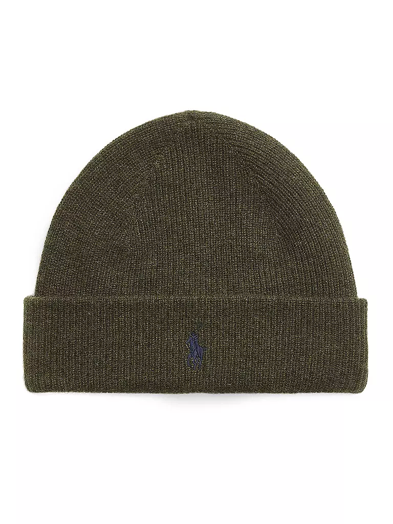POLO RALPH LAUREN | Bonnet en cachemire - Tuque | Olive