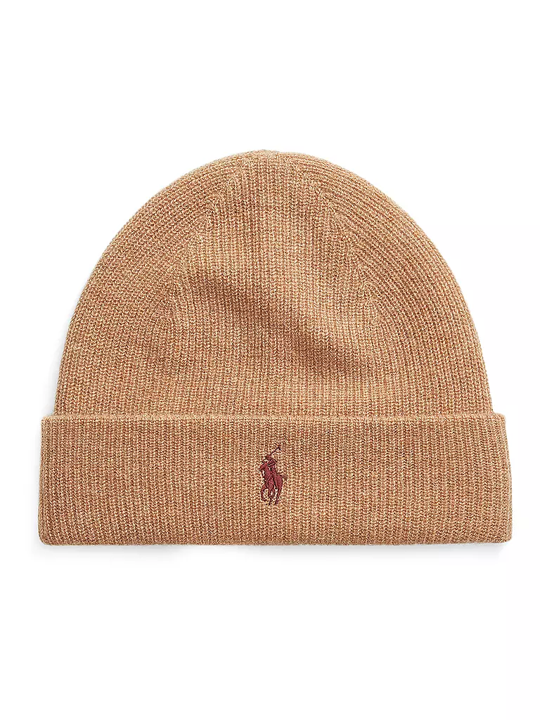 POLO RALPH LAUREN | Bonnet en cachemire - Tuque | camel