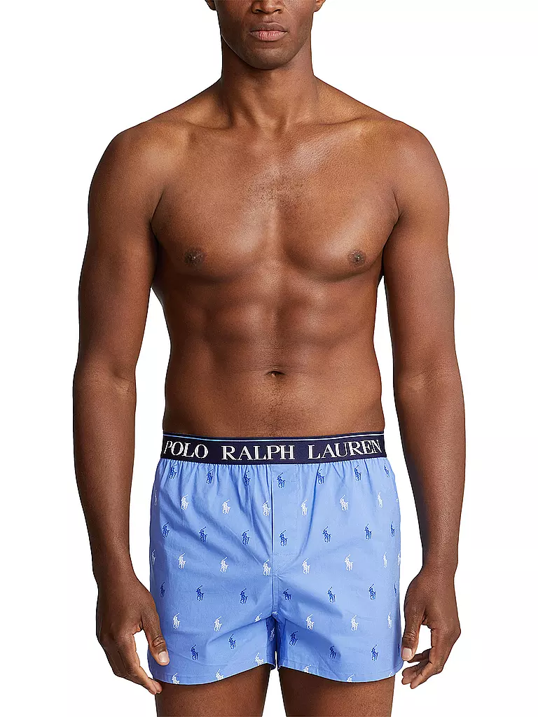 POLO RALPH LAUREN | Boxers 3 pièces bleu marine | Bleu