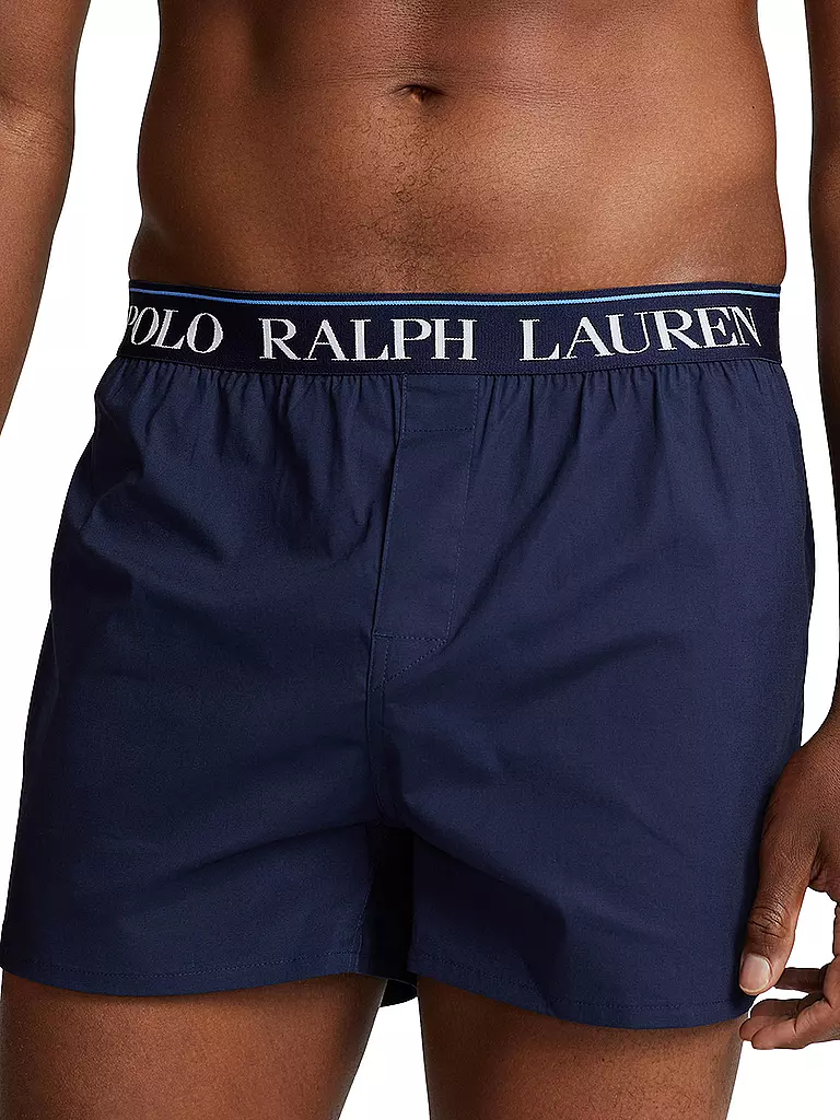 POLO RALPH LAUREN | Boxers 3 pièces bleu marine | Bleu
