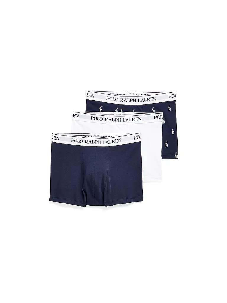 POLO RALPH LAUREN | Boxers Lot de 3 marine blanc | blau