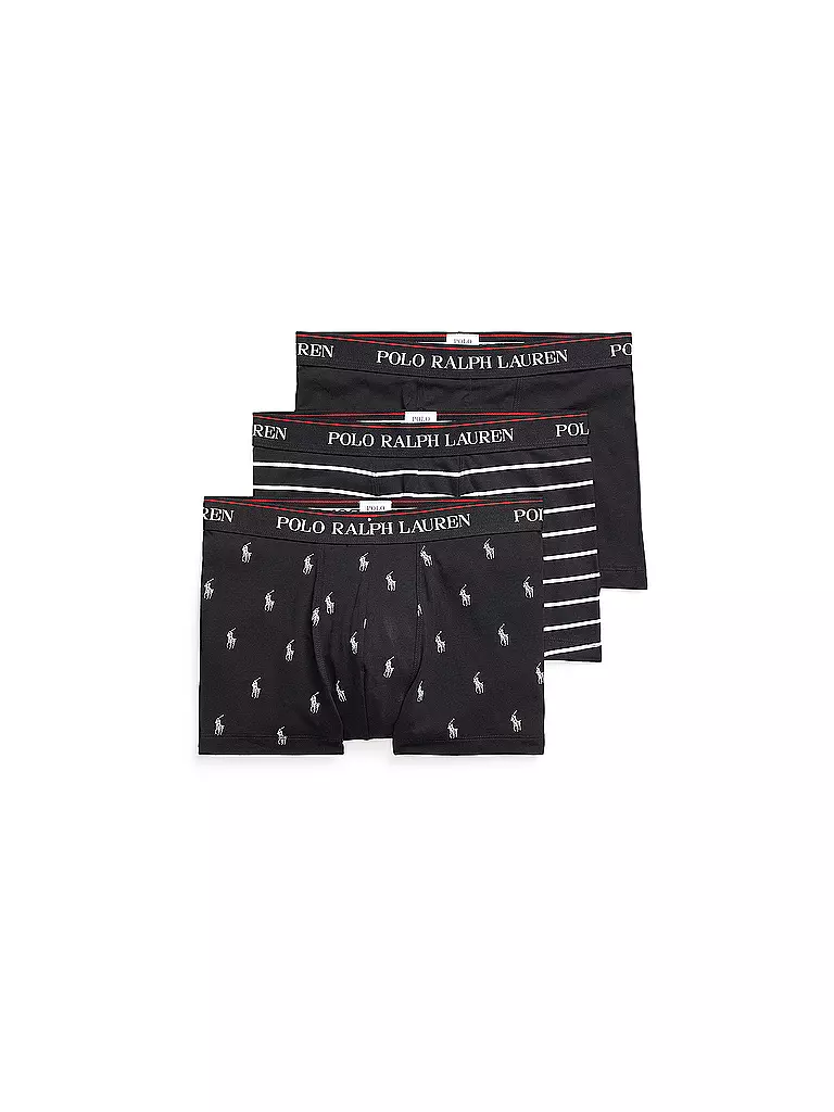POLO RALPH LAUREN | Boxers Lot de 3 noir | schwarz