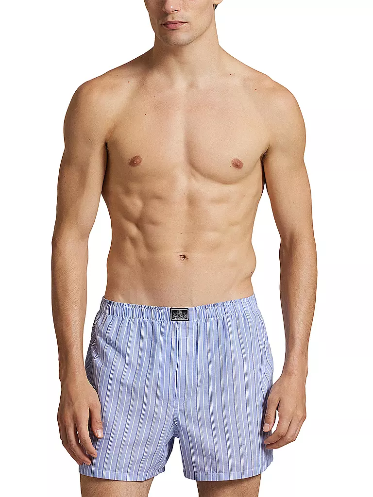 POLO RALPH LAUREN | Boxershorts lot de 3 bleu aop | Bleu