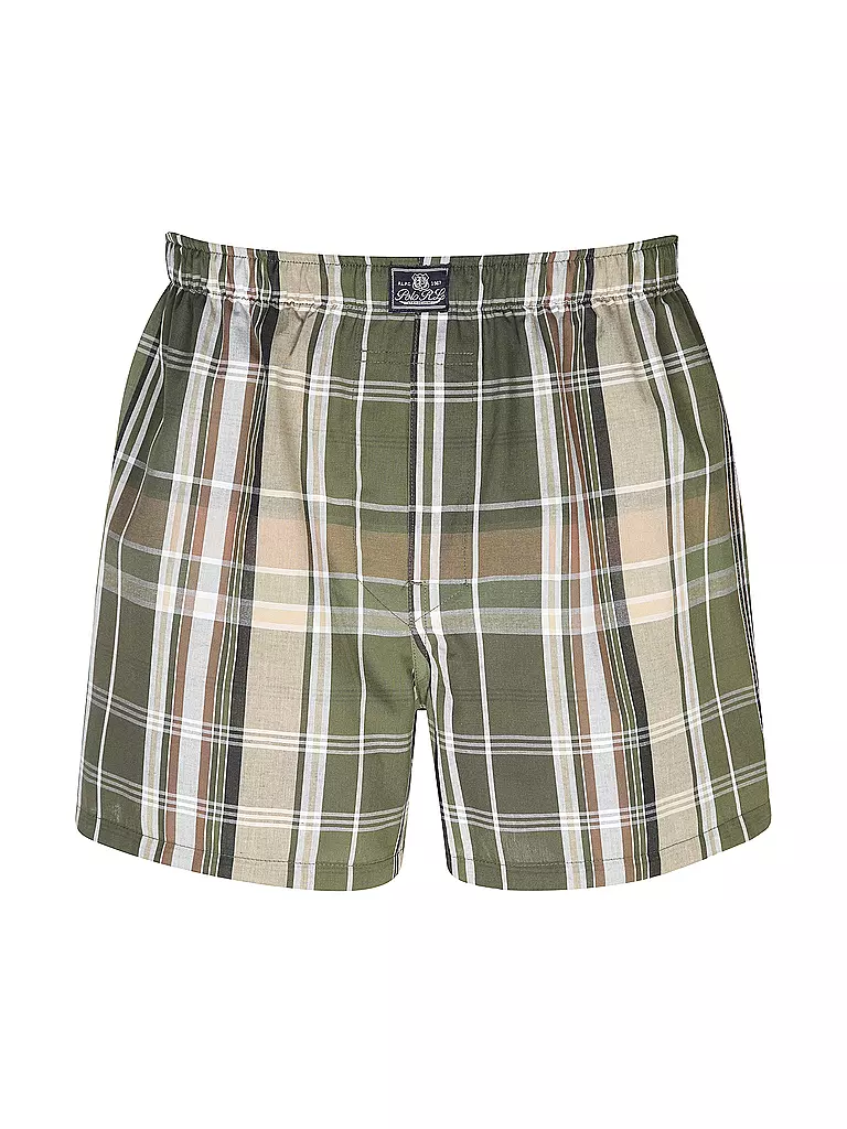 POLO RALPH LAUREN | Boxershorts lot de 3 marron | Olive