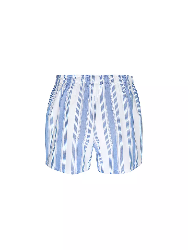 POLO RALPH LAUREN | Boxershorts lot de 3 rayé / blanc / bleu estival | Blanc