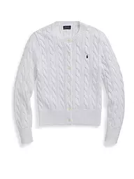 POLO RALPH LAUREN | Cardigan Slim Fit | Blanc