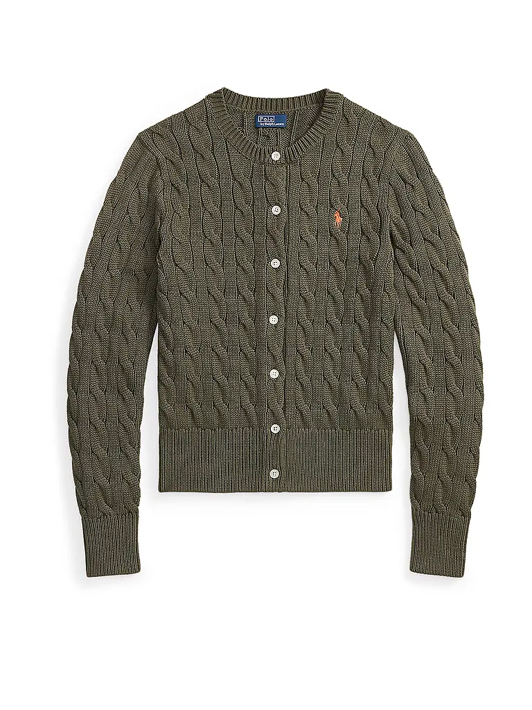 POLO RALPH LAUREN | Cardigan Coupe Slim | Olive