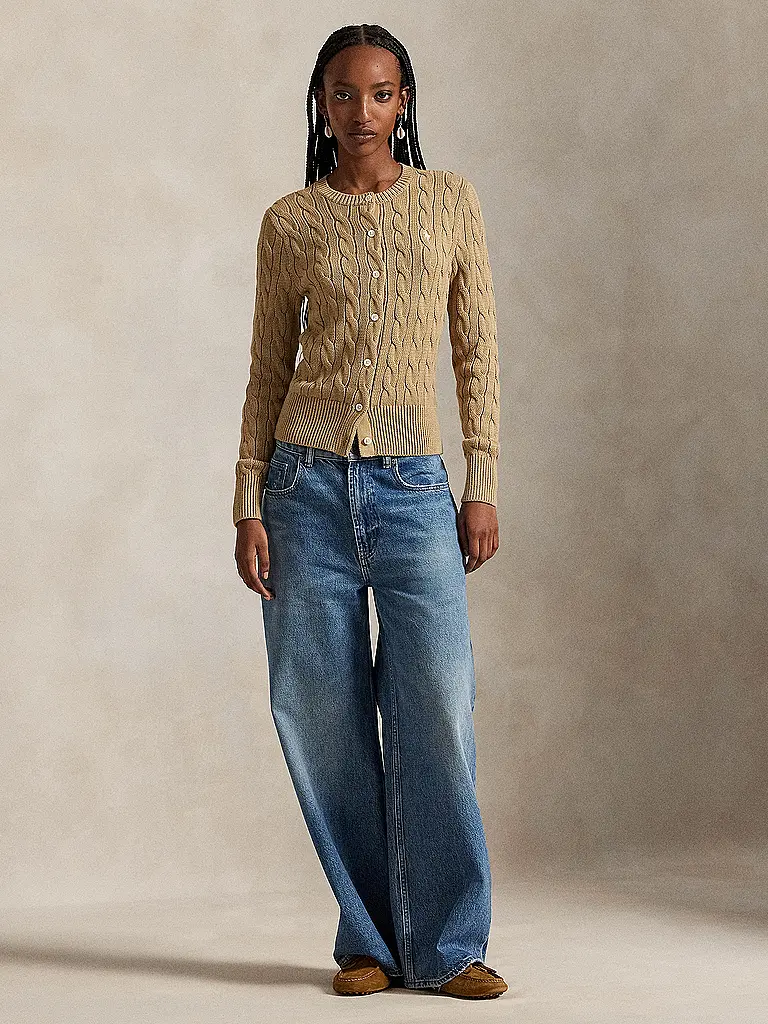 POLO RALPH LAUREN | Cardigan Slim Fit | Camel