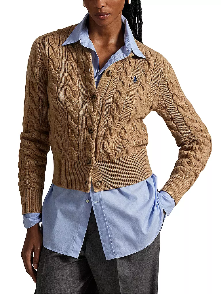 POLO RALPH LAUREN | Cardigan | camel