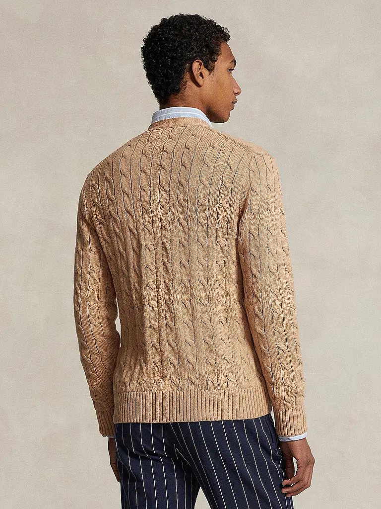 POLO RALPH LAUREN | Cardigan | Camel