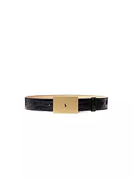 POLO RALPH LAUREN | Ceinture en cuir | Noir