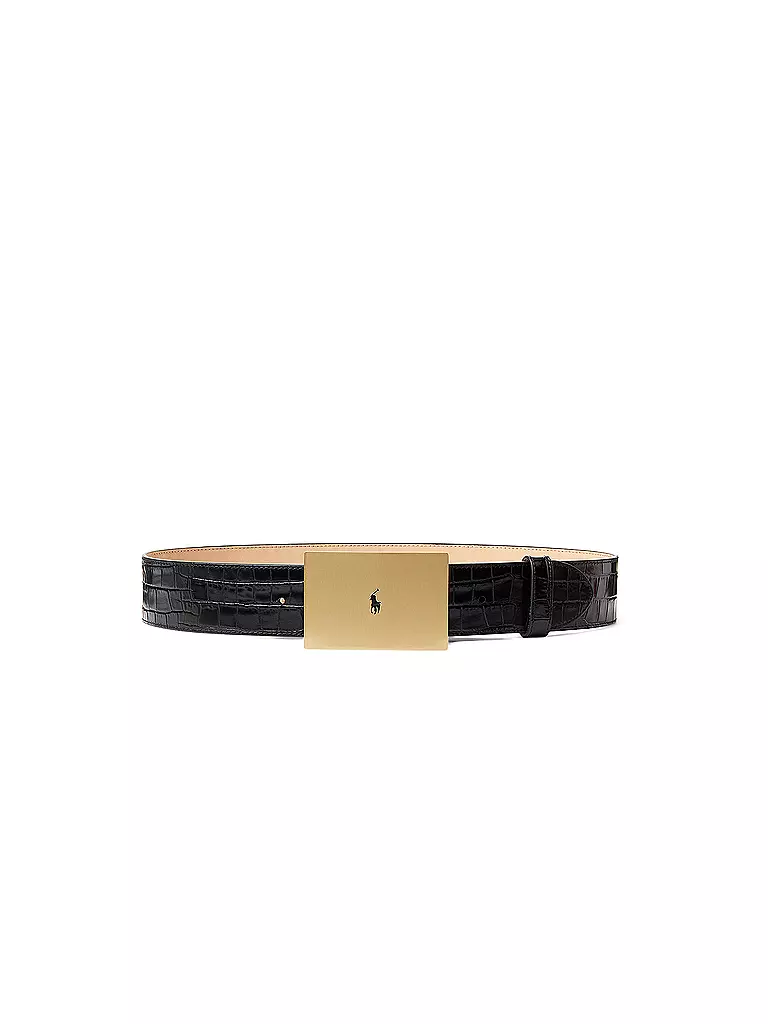 POLO RALPH LAUREN | Ceinture en cuir | schwarz