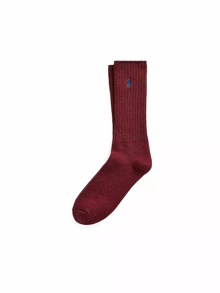 POLO RALPH LAUREN | Chaussettes 40-46 bordeaux | Rouge foncé