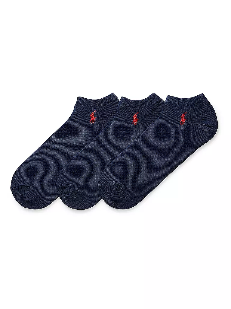POLO RALPH LAUREN | Chaussettes sneaker, lot de 3, marine | dunkelblau