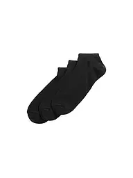 POLO RALPH LAUREN | Chaussettes sneaker, lot de 3, marine | Noir