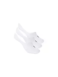 POLO RALPH LAUREN | Chaussettes sneaker lot de 3 blanc | Blanc