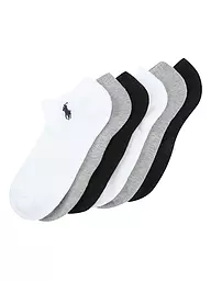 POLO RALPH LAUREN | Chaussettes Sneaker Lot de 6 bl/gr/whi | Blanc