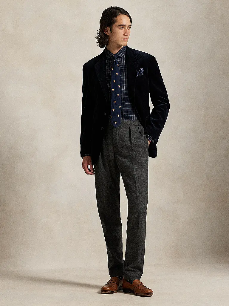 POLO RALPH LAUREN | Chemise coupe classique | Bleu foncé