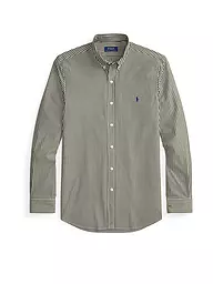 POLO RALPH LAUREN | Chemise coupe personnalisée | Vert foncé