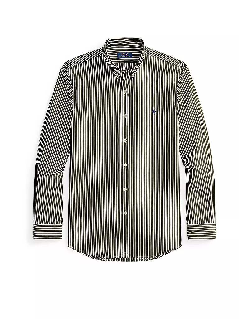 POLO RALPH LAUREN | Chemise coupe personnalisée | Vert foncé