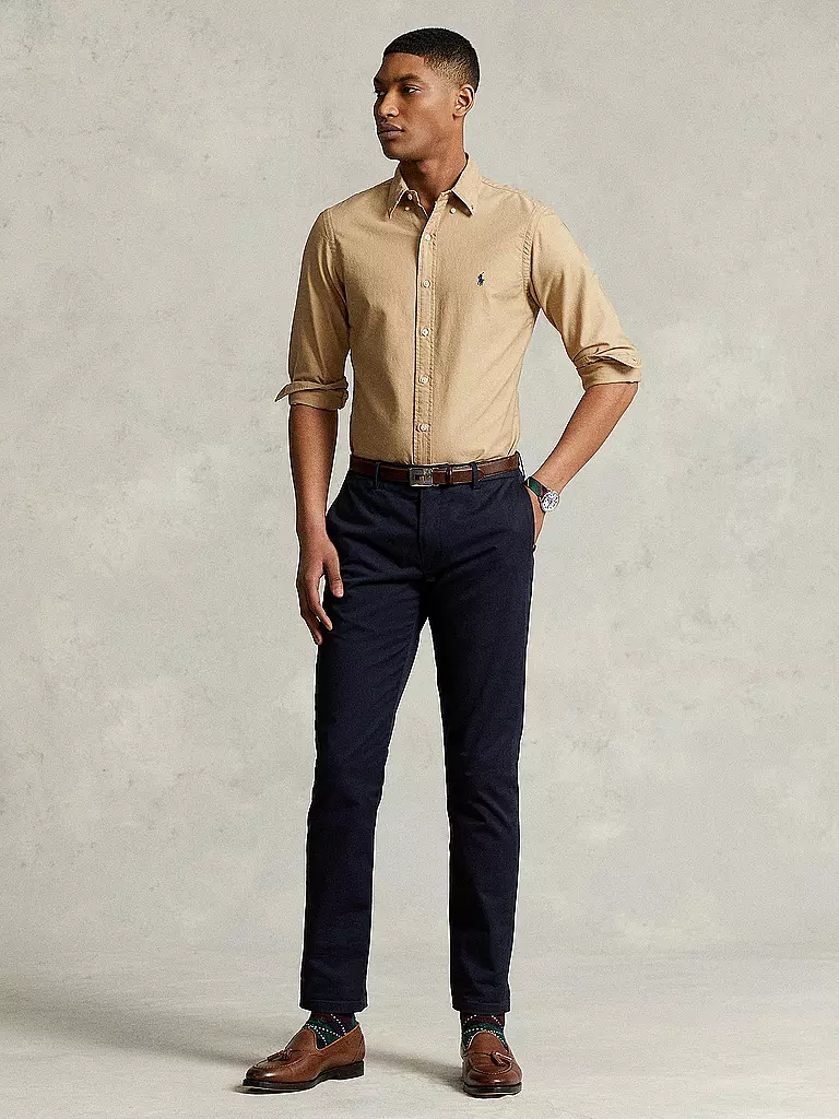 POLO RALPH LAUREN | Chemise coupe personnalisée | Beige