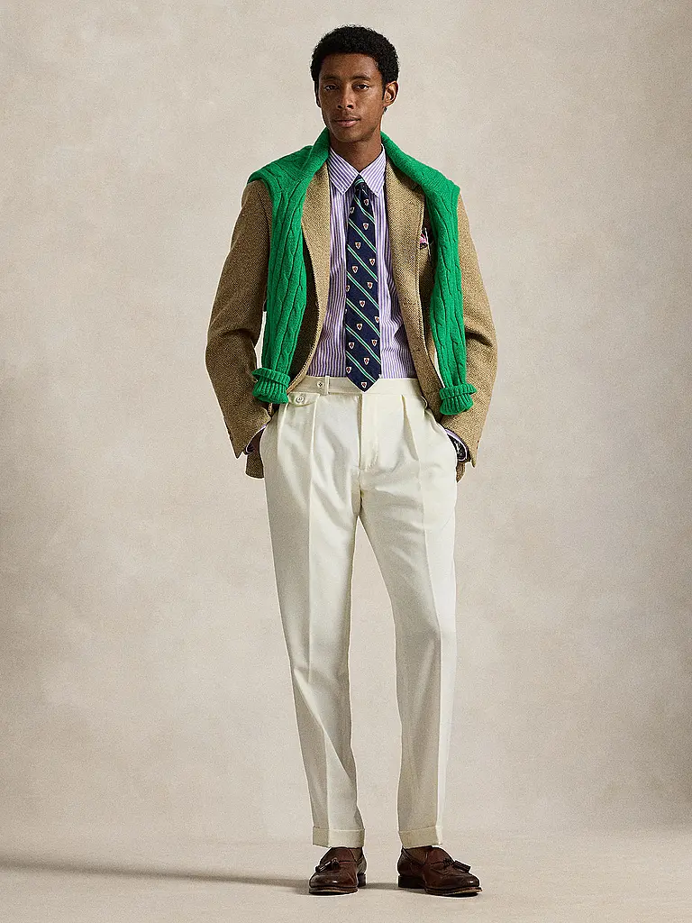 POLO RALPH LAUREN | Chemise coupe personnalisée | Lilas