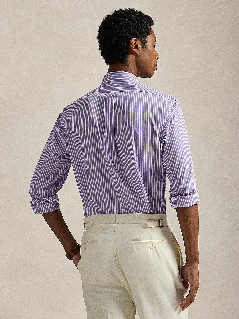 POLO RALPH LAUREN | Chemise coupe personnalisée | Lilas